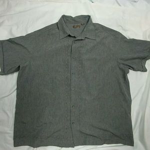 Cafe Luna Gray Button Shirt